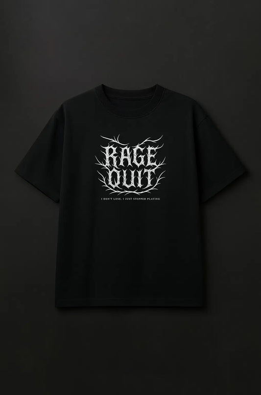 Rage Quit - Gaming Shirt - Oversize Fit