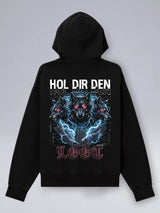 Oversized Zipper Hoodie für Gamer