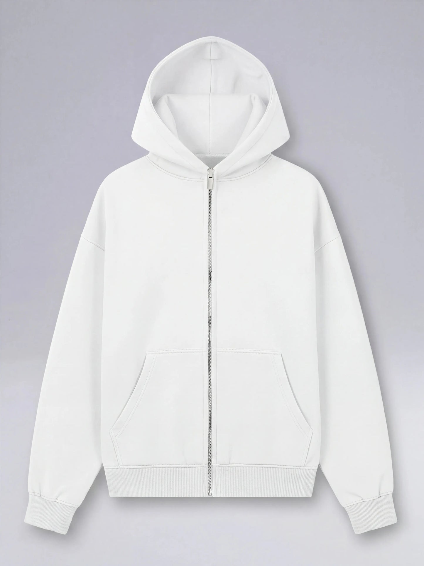 Boss Slayer White - Oversized Zipper Hoodie für Gamer