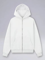 Boss Slayer White - Oversized Zipper Hoodie für Gamer